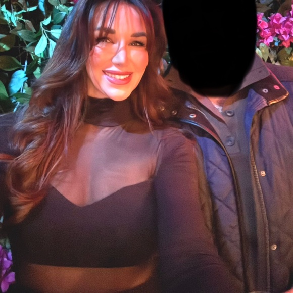 Mesh sheet long sleeve bodysuit - Picture 6 of 6